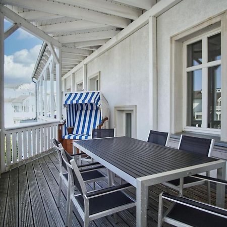 Balkon, Gratis Nutzung Vom Ahoi Erlebnisbad Und Sauna In Sellin - Residenz Strandeck Fewo01 Goehren  Kültér fotó