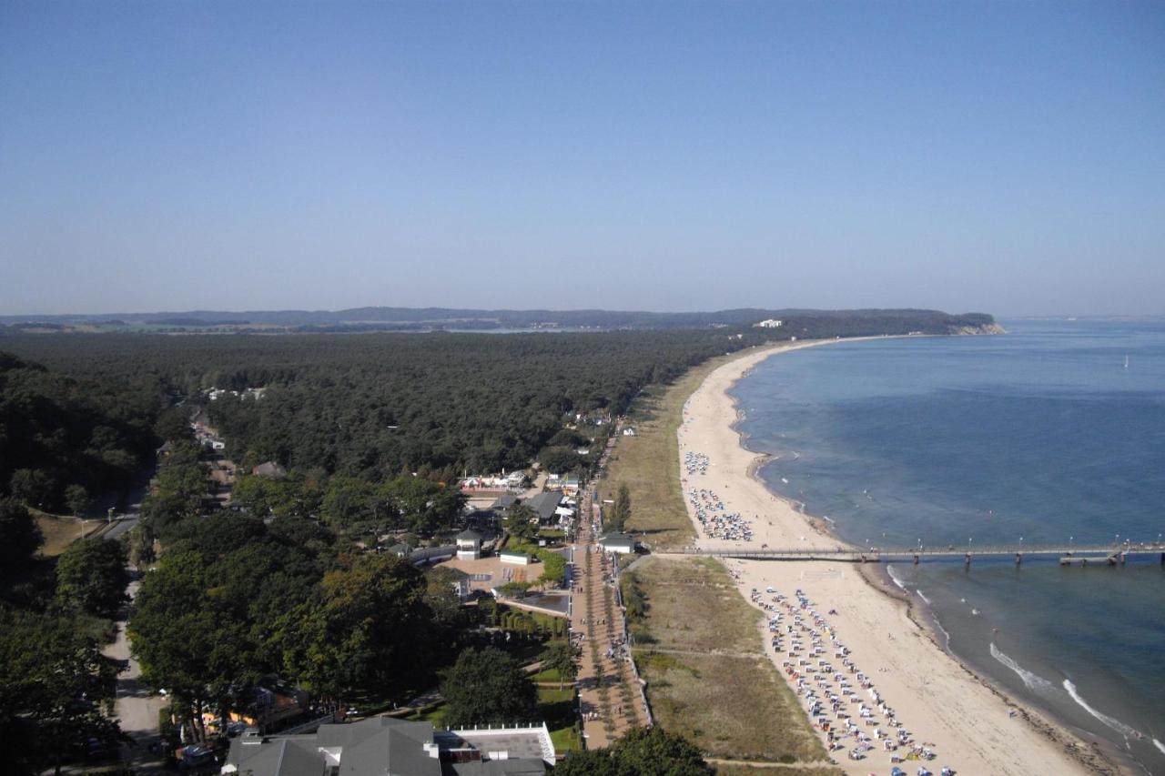 Balkon, Gratis Nutzung Vom Ahoi Erlebnisbad Und Sauna In Sellin - Residenz Strandeck Fewo01 Goehren  Kültér fotó