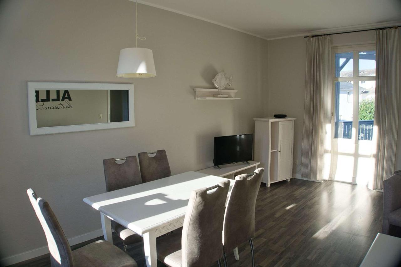 Balkon, Gratis Nutzung Vom Ahoi Erlebnisbad Und Sauna In Sellin - Residenz Strandeck Fewo01 Goehren  Kültér fotó