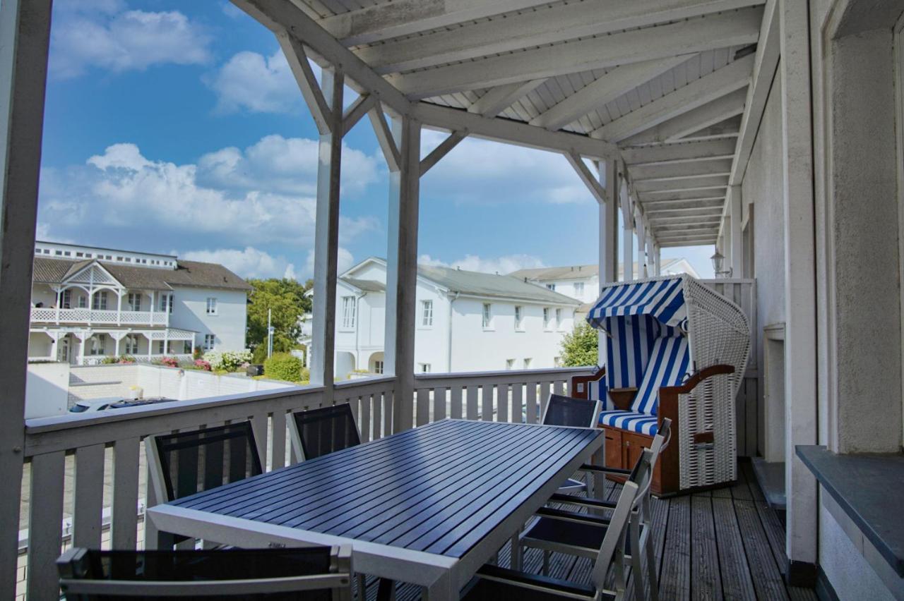 Balkon, Gratis Nutzung Vom Ahoi Erlebnisbad Und Sauna In Sellin - Residenz Strandeck Fewo01 Goehren  Kültér fotó